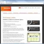 Our old home page