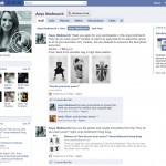 Example of a fanpage in facebook