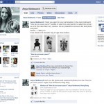 Example of a fanpage in facebook