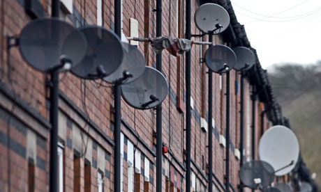 Satellite Dishes Multiple Satellite Dishes