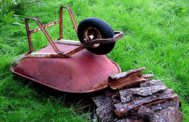 Wheelbarrow Heavy wheelbarrow