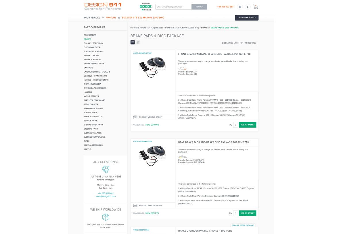 , Bespoke E-commerce Websites