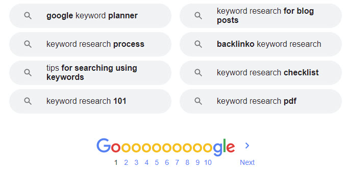 keyword research tips